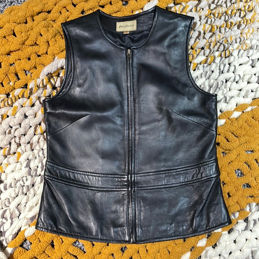 Genuine Leather Vest